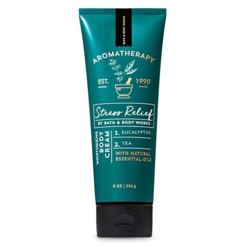 Jual Bath & Body Works AromatherapyLove Body Cream 8 oz Stress R Tea