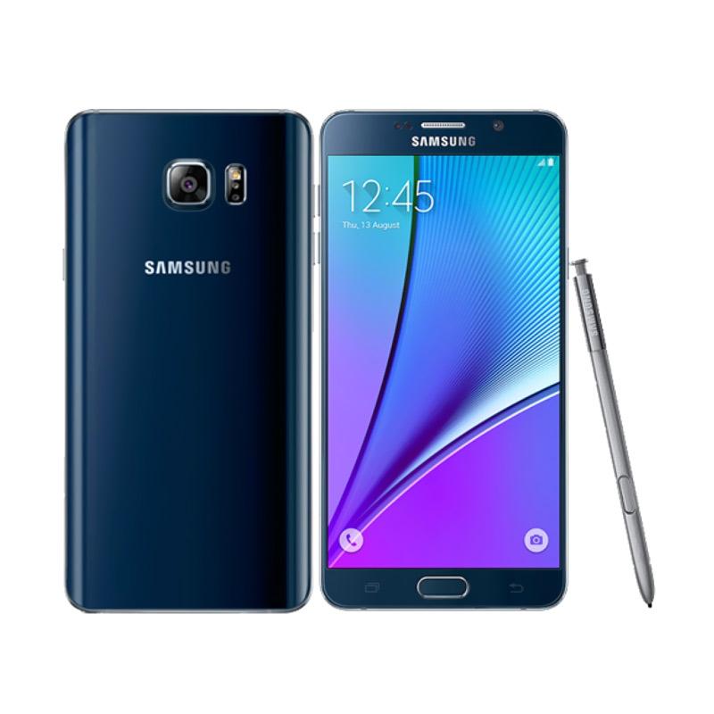 Jual Samsung Galaxy Note 5 N920 Smartphone - Black [32 GB 