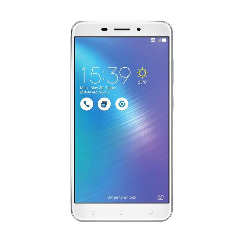 Jual Asus ZenFone 3 Max ZC553KL Smartphone - Silver [32GB 
