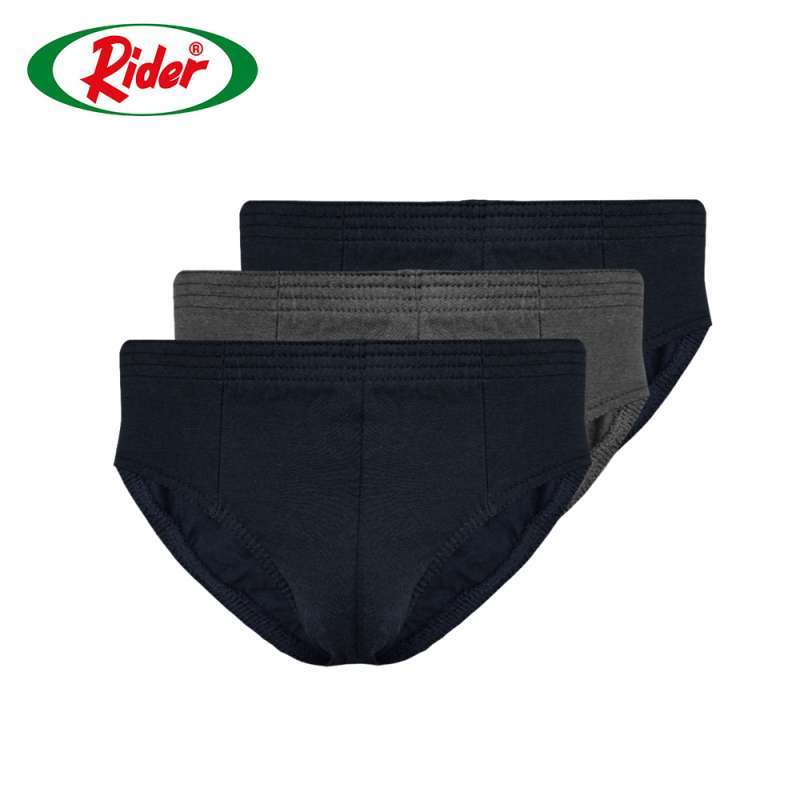 Promo Rider Celana Dalam Pria Briefs - Multicolor [3 Pcs/ R322b] - Xl ...