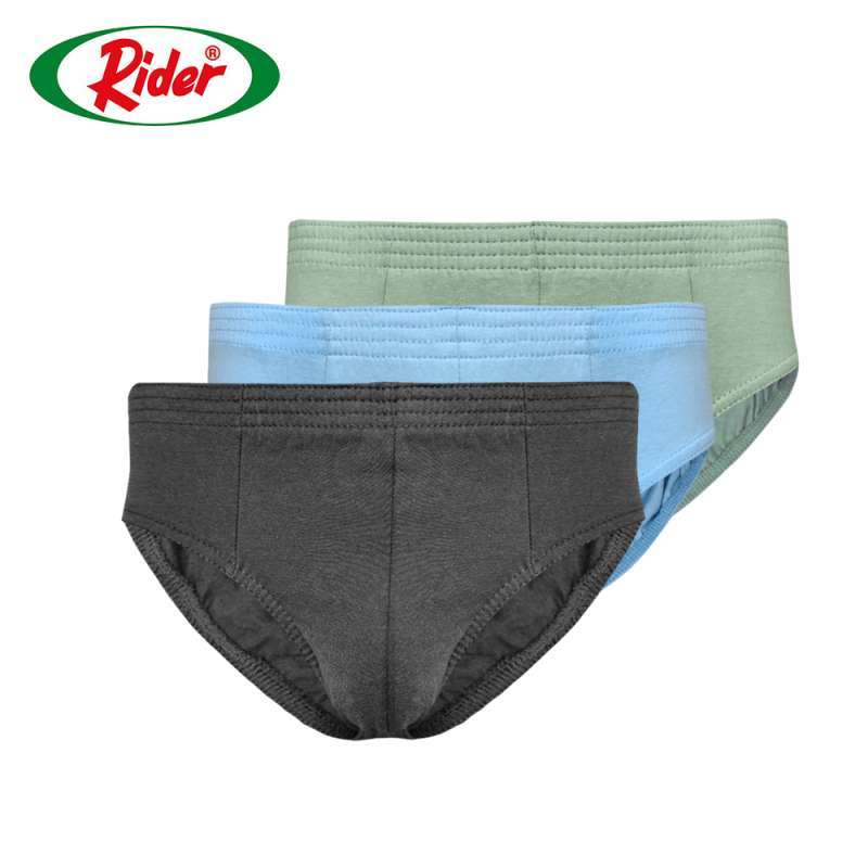 Promo Rider Celana Dalam Pria Briefs - Multicolor [3 Pcs/ R322b] - Xl ...
