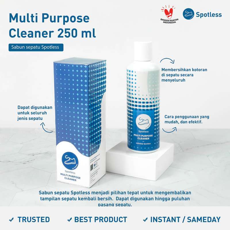 Jual Cleaner Sepatu/Shoe Cleaner Spotless 250 ML (Spotless Multi