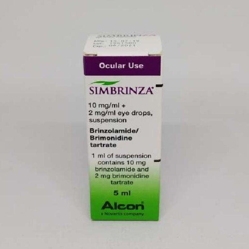Jual [import] Alcon Simbrinza Eye Drops, Suspension Ocular Use 5ml Di