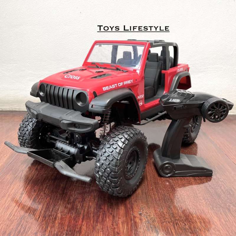 Jual Mobil Remote Control Rock Crawler Off Road Jeep Wrangler Rubicon 1