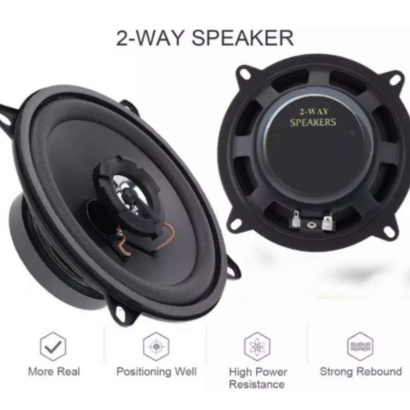 Jual xon speaker pasif mobil car audio subwoofer loudspeaker 2 way 5