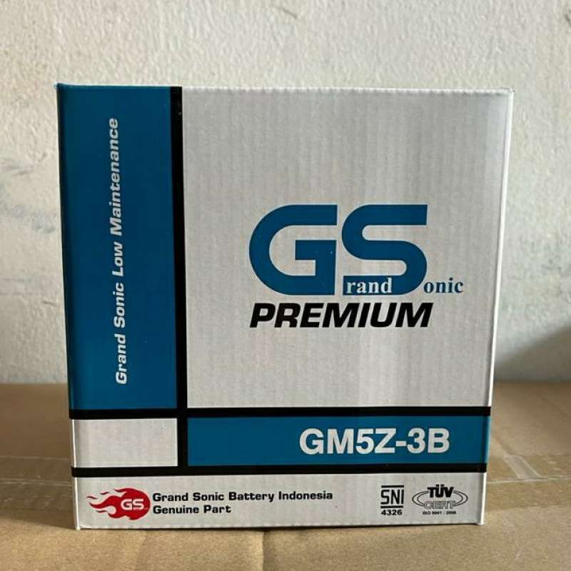 Promo Aki Motor Mio Sporty, Mio Smile, Shogun 110 GS GM5Z-3B KIT Aki