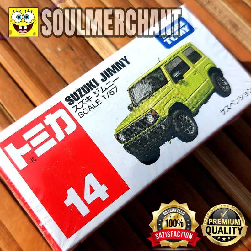 Jual TOMICA REGULER 14 SUZUKI JIMNY KUNING TOSCA - JEEP TOYOTA LAND