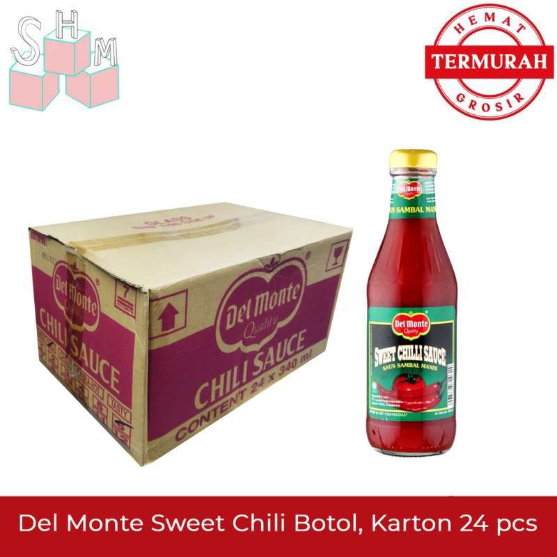 Jual Del Monte Sweet Chili Botol Karton 24 pcs di Seller Super Hemat