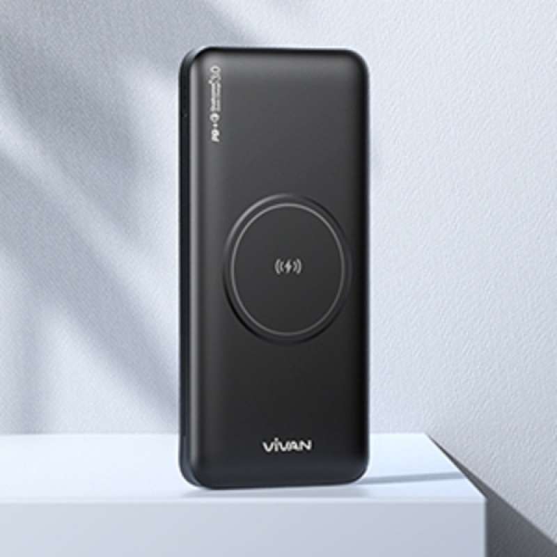 Promo Vivan VPBW11 Power Bank Wireless 10000mAh PD iPhone QC3.0