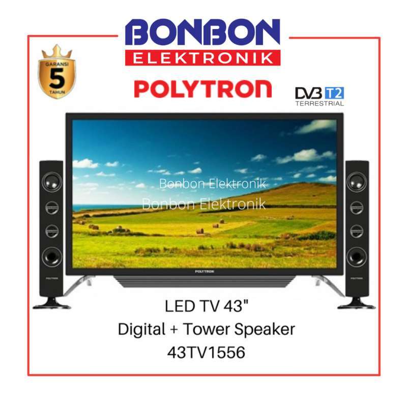 Harga Tv Led Polytron 43 Inch Plus Speaker 🔥 - Terlengkap & Harga ...