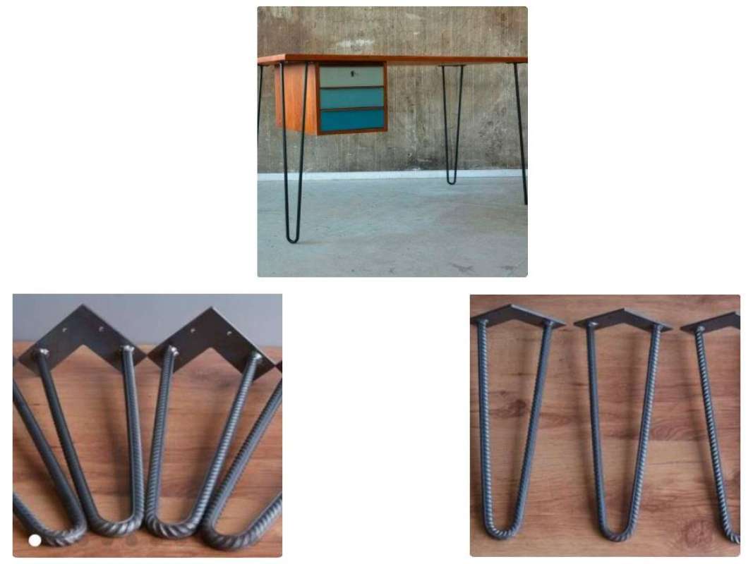 Promo Hairpin Legs Besi Motif Kaki Meja 30cm Diskon 27 di Seller Rak
