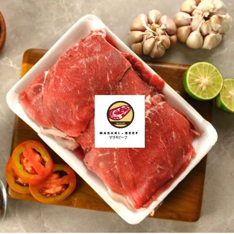 Promo Beef Slice AUST Fresh Cut Low Fat / Lean Meat 1 Kg Diskon 25 di