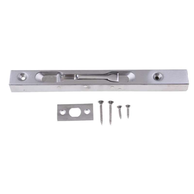 Jual 8 Stainless Steel Door Slide Bolt Lock Flush Bolt Latch Security