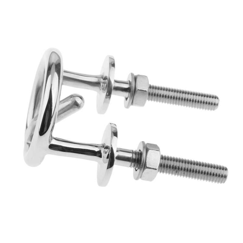 Jual Boat Marine Transom Mount Water Ski Tow Hook 21/2 Ring 316