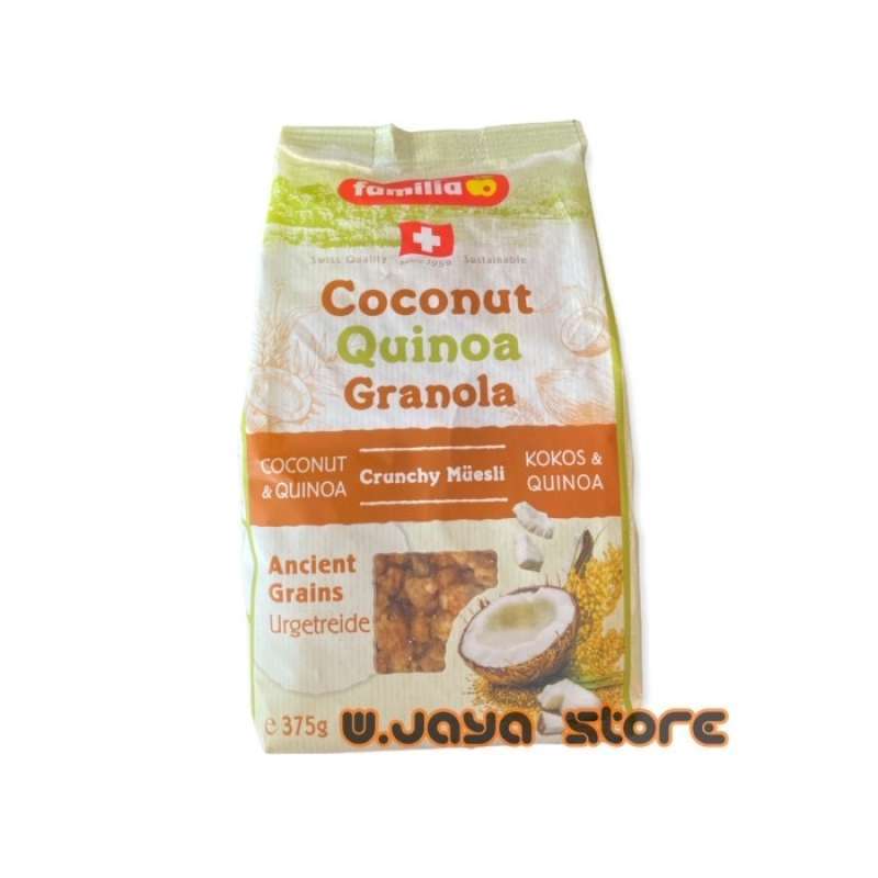 Jual FAMILIA Coconut Quinoa Granola Crunchy Muesli [375g] di Seller W