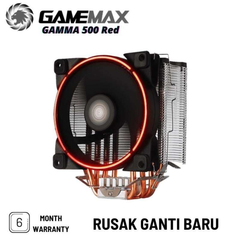 Jual Gamemax CPU COOLER Gamma 500 RED di Seller Memory Ghost Indonesia
