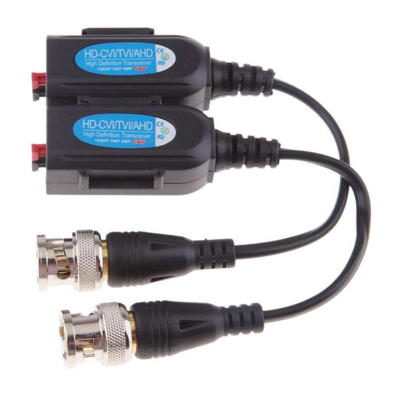 Jual 2Pieces Metal Video Balun Video Balun Transmitter Video Balun