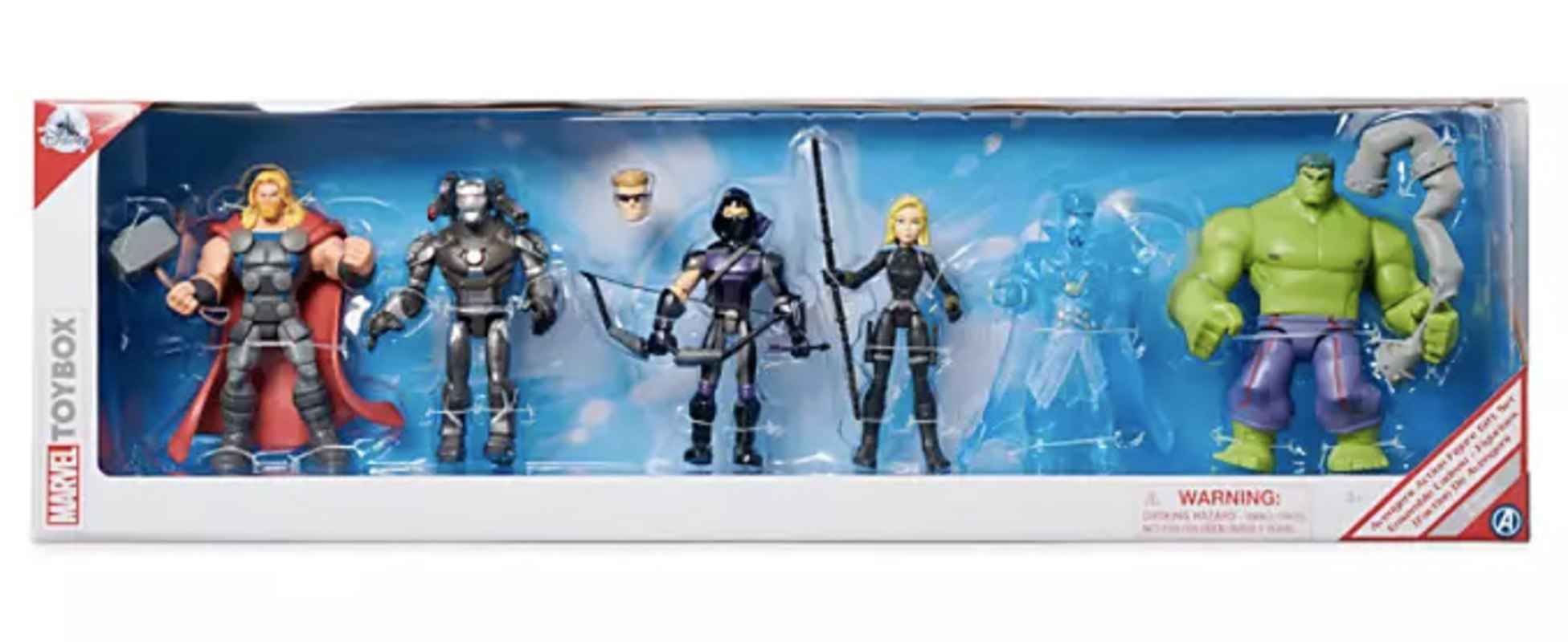 Jual Marvel's Avengers Marvel Toybox Action Figure Gift Set 6 Packs