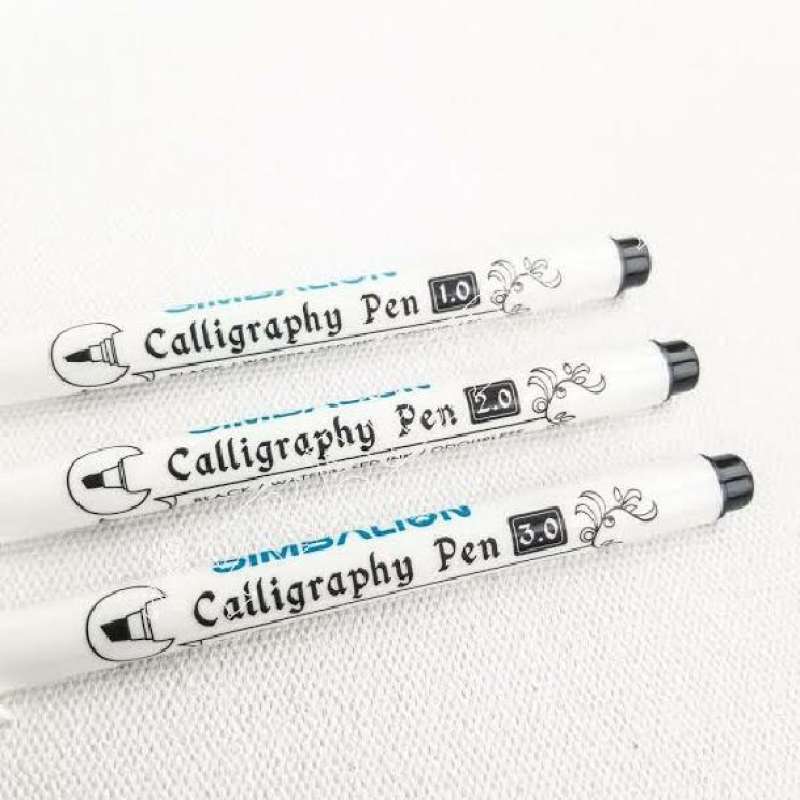 Jual SIMBALION CALLIGRAPHY PEN PULPEN SPIDOL KALIGRAFI di Seller ATK
