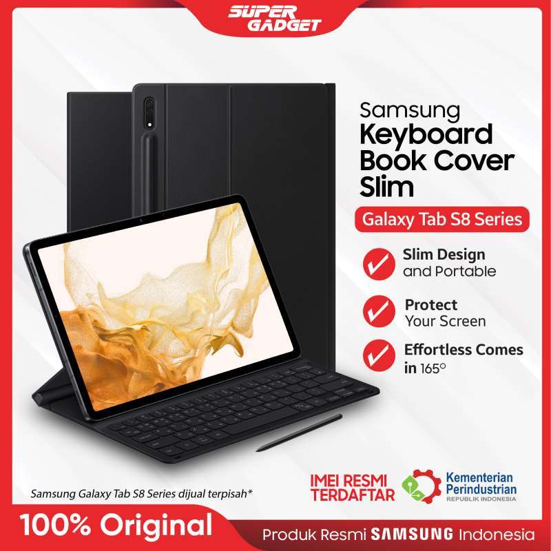 Promo Case Samsung Book Cover Keyboard Tab S8 S8+ Ultra