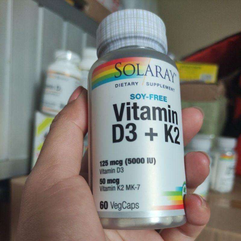 Promo Solaray Vitamin D3 K2 5000IU Diskon 26% di Seller SAHABAT BERKAT ...