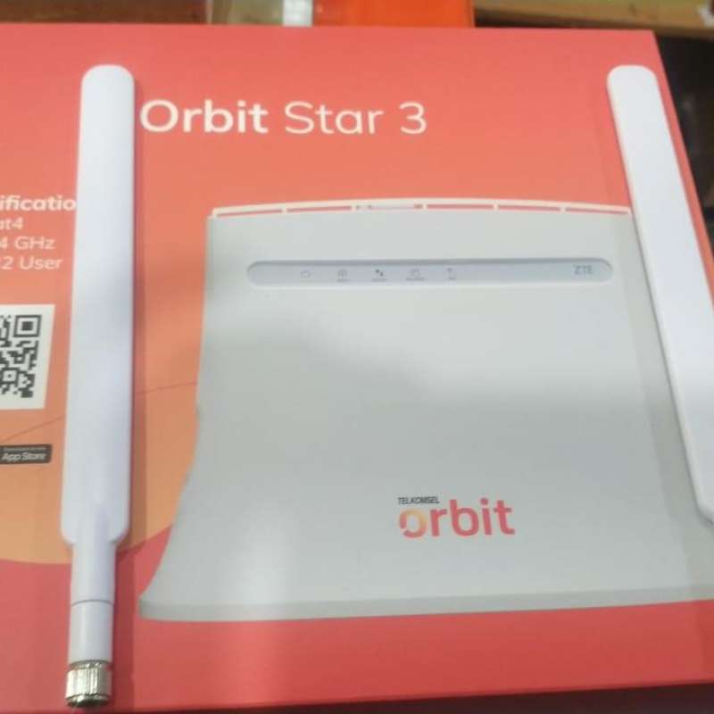 Jual Telkomsel Orbit Star 3 Unlock ZTE MF283U Modem Wifi Router 4G