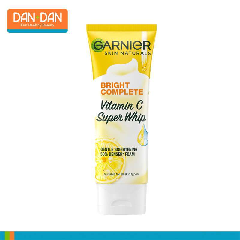 garnier bright complete vitamin c face wash review