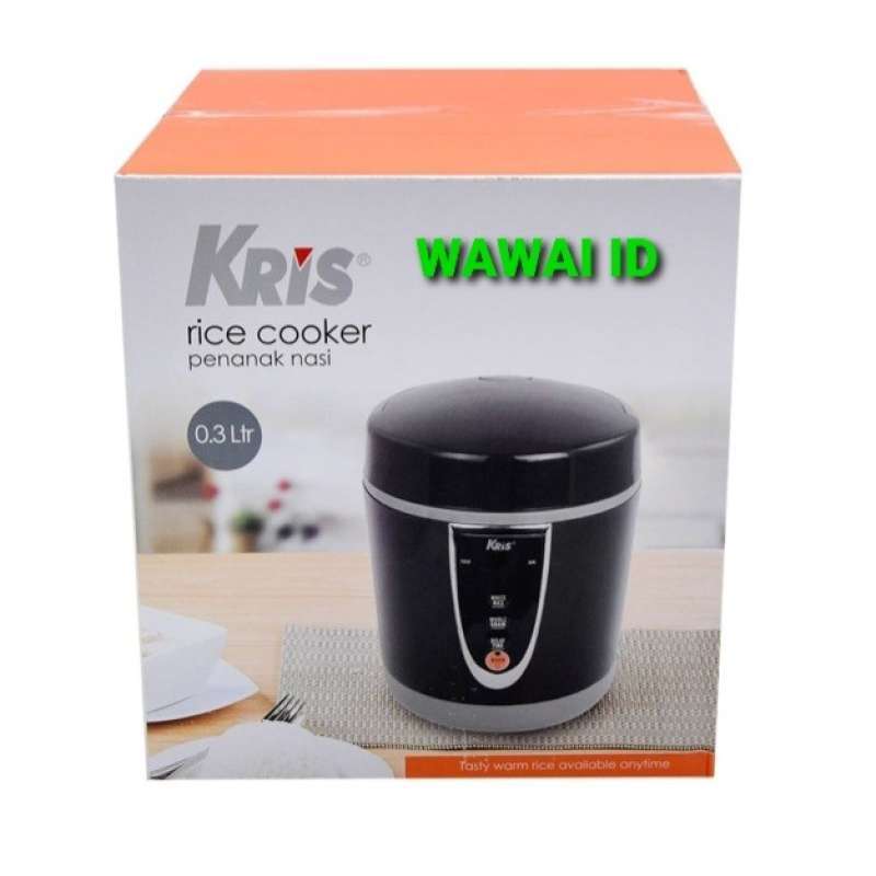 Promo Kris Rice Cooker Mini Terbaik 300 Ml Drc03L Hitam Diskon 35