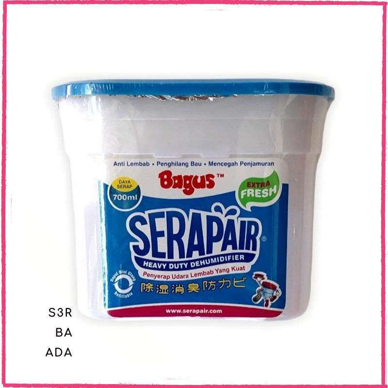 Jual Alat tulis SERAP AIR BAGUS SERAPAIR DEHUMIDIFIER RUANGAN 700 ML