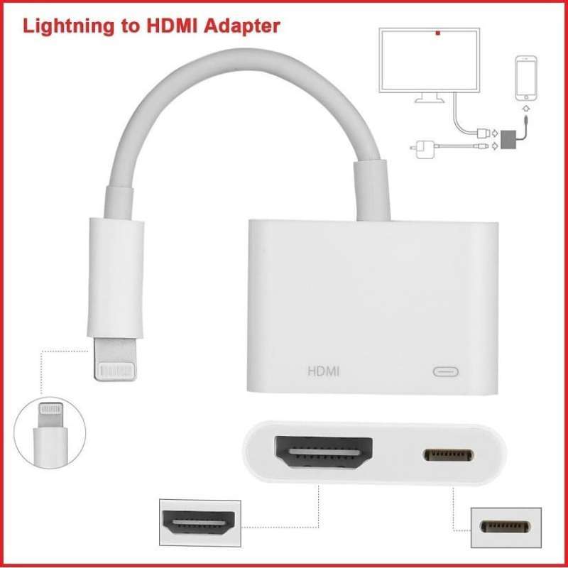 Jual Converter Cable Lightning to Digital AV HDMI port Full