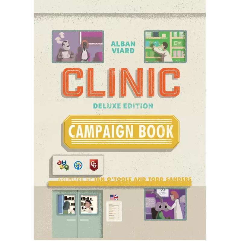 Promo Clinic Deluxe Edition Campaign Book Board Game Expansion