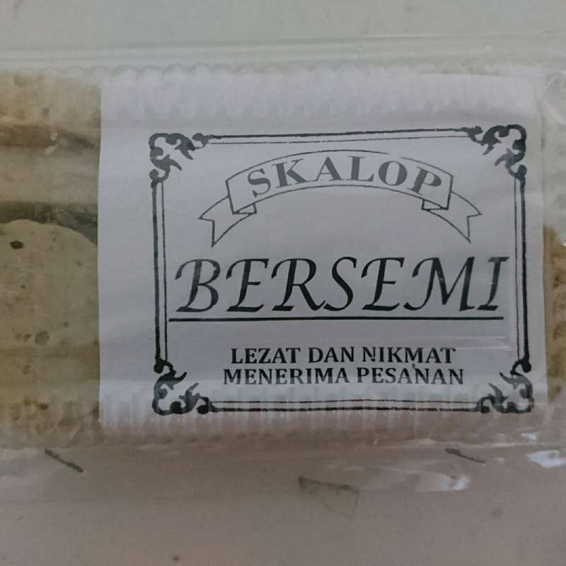 Jual SCALLOP Home made 300GR/SCALLOP OLAHAN IKAN/SCALLOP HALAL/SEAFOOD