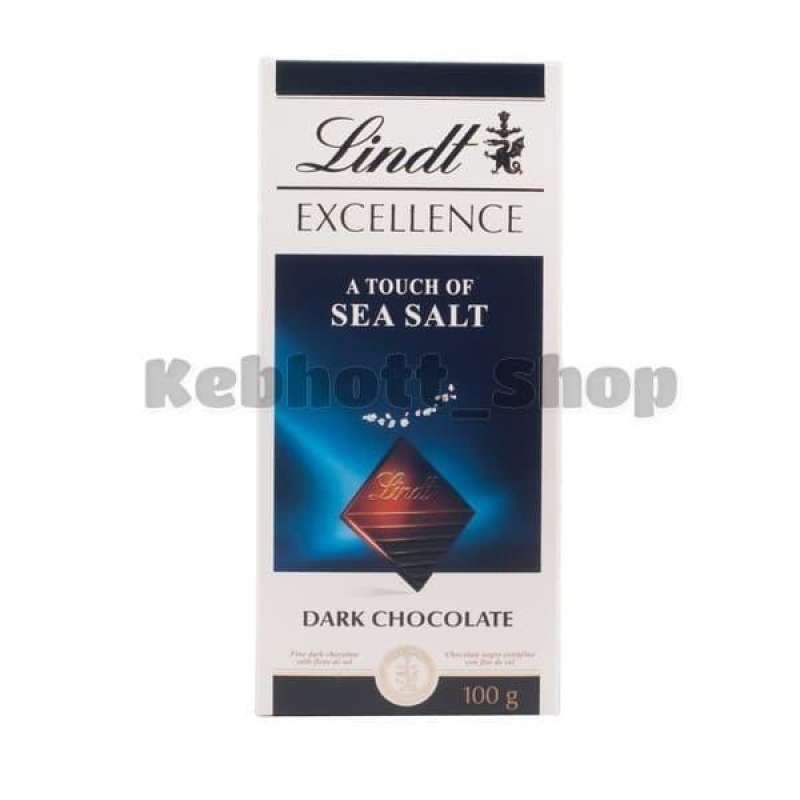 Jual Lindt Excellence a Touch of Sea Salt Dark Chocolate 100gr