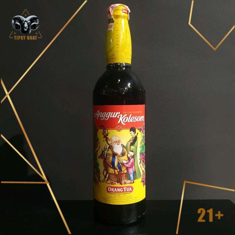 Jual Anggur Kolesom Cap Orang Tua 620ml Di Seller Tipsygoat Official