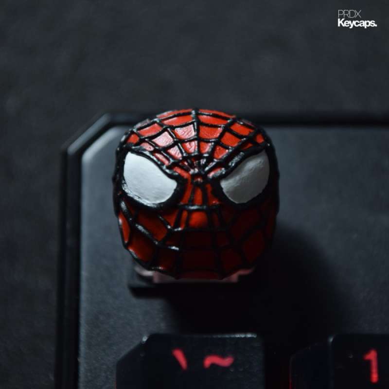 Promo Spiderman (peter Parker) - Prdx Artisan Keycaps Diskon 10% Di ...