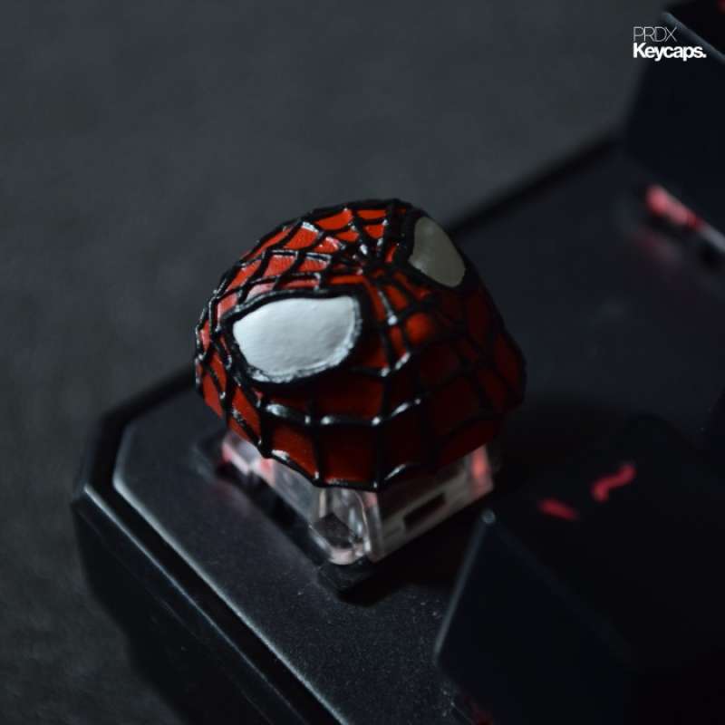 Promo Spiderman (peter Parker) - Prdx Artisan Keycaps Diskon 10% Di ...