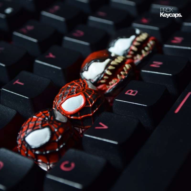 Promo Spiderman (peter Parker) - Prdx Artisan Keycaps Diskon 10% Di ...
