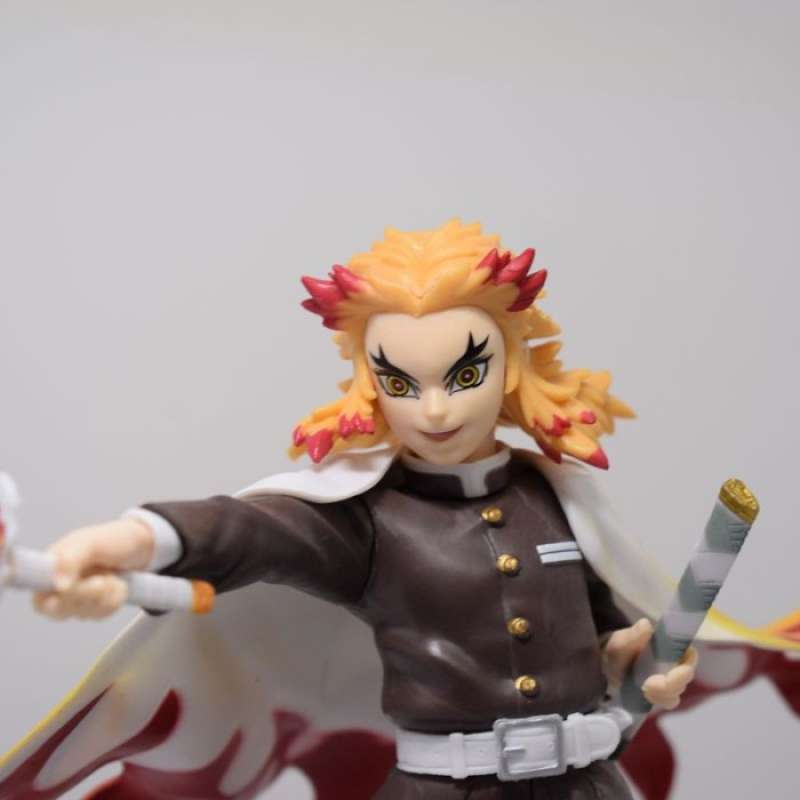 Jual Figure Kimetsu No Yaiba Kyojuro Rengoku Battle Version 20 Cm Di ...