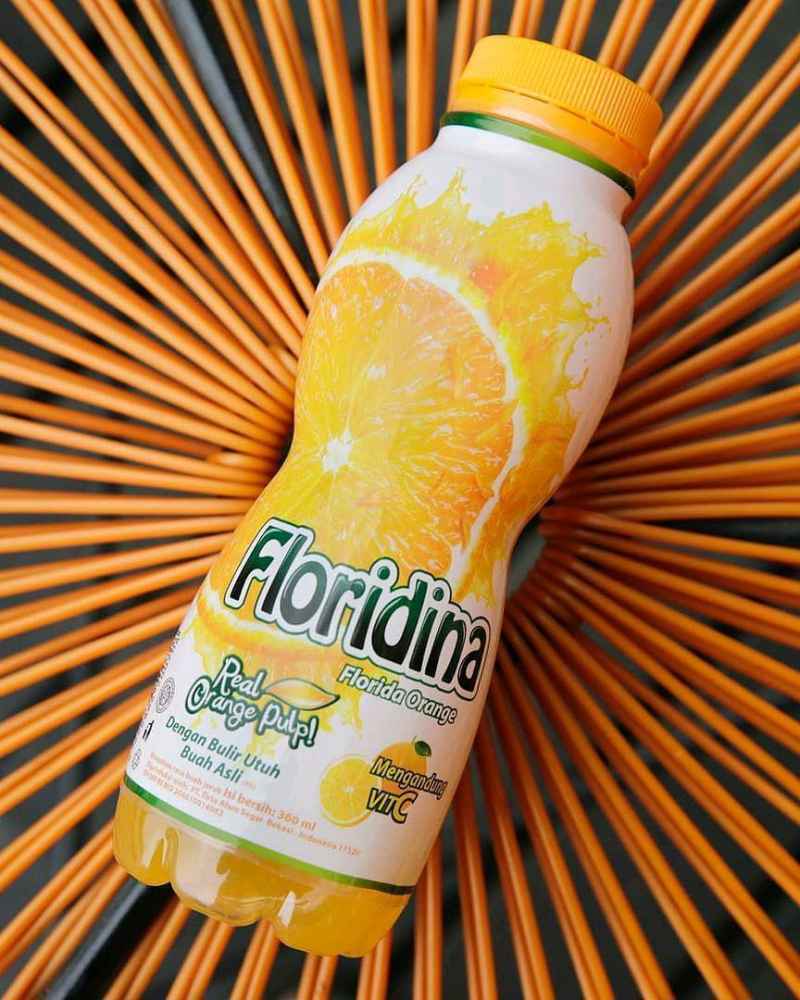 Jual Floridina Florida Orange Minuman Floridina Botol 350ml Di Seller
