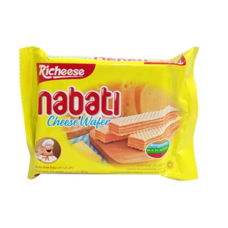 Promo Nabati Wafer Cream Cheese 50Gr Diskon 8 di Seller Suzuya Official Store Suzuya Kampung