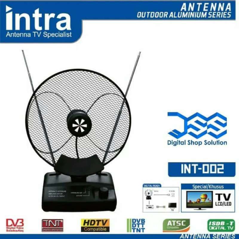 Promo promo harga Antenna TV LED INDOOR DIGITAL INTRA INT.002BOOSTER
