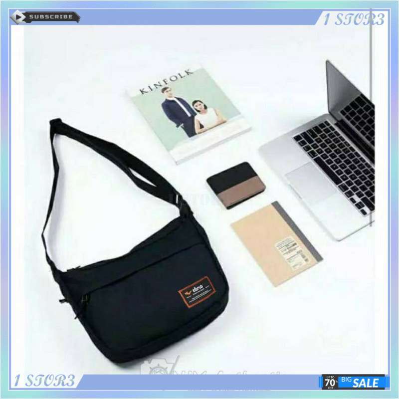 tas selempang perahu motif catur chekerboardslingbag perahu chekerboard