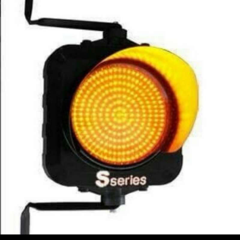 Promo Lampu Jalan Lalu Lintas Traffic 1 Mata Kuning 220V - Multicolor ...