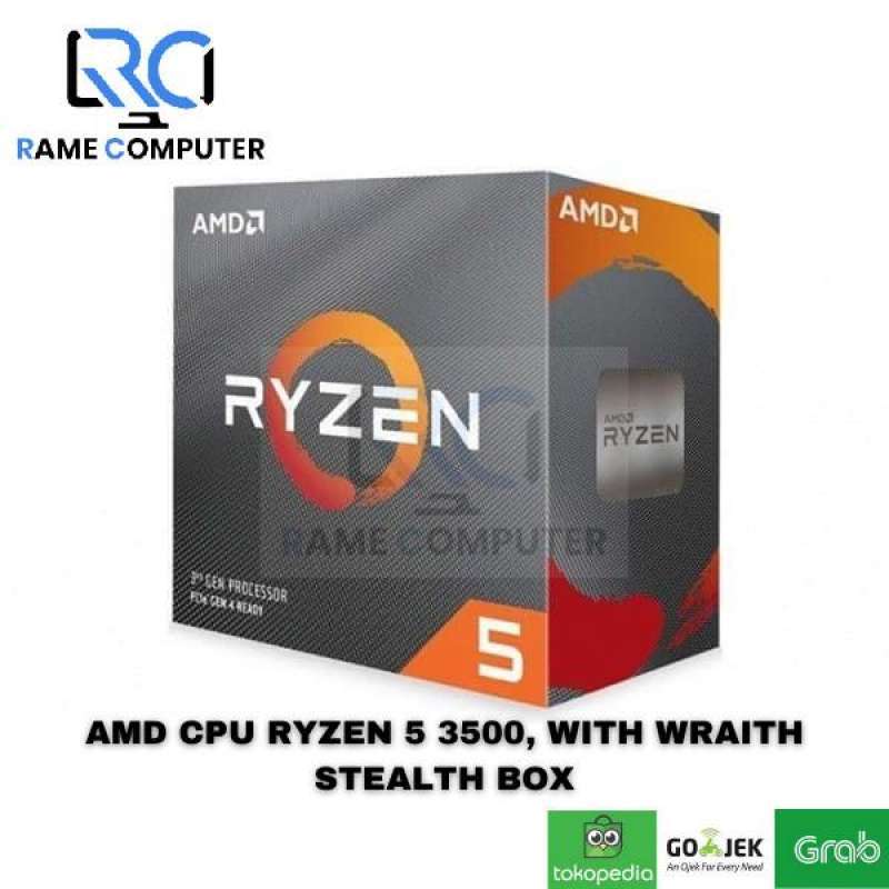 Jual AMD CPU RYZEN 5 3500 WITH WRAITH STEALTH BOX WAJIB BUNDLING ...