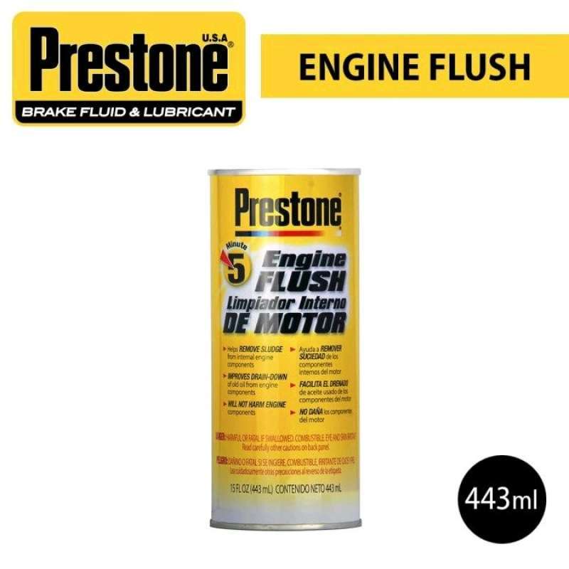 Jual Prestone Engine Flush 443 ml Untuk Kuras dan Pembersih Mesin di