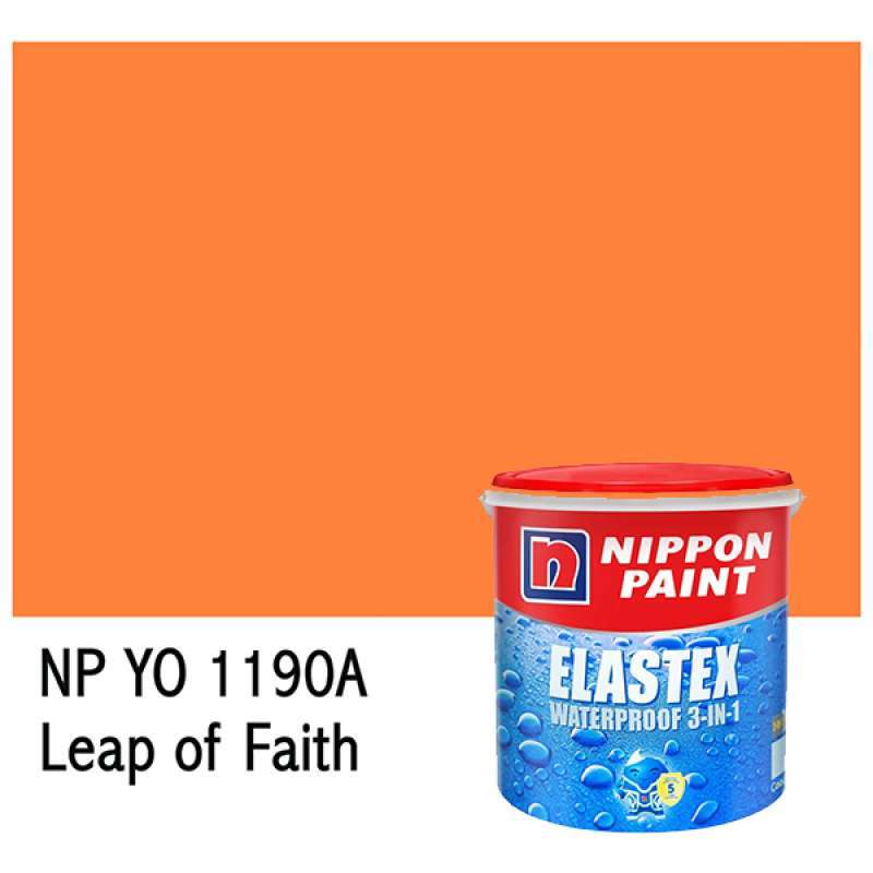 Promo NIPPON PAINT ELASTEX WATERPROOF 3in1 TINTING [4Kg] Leap of