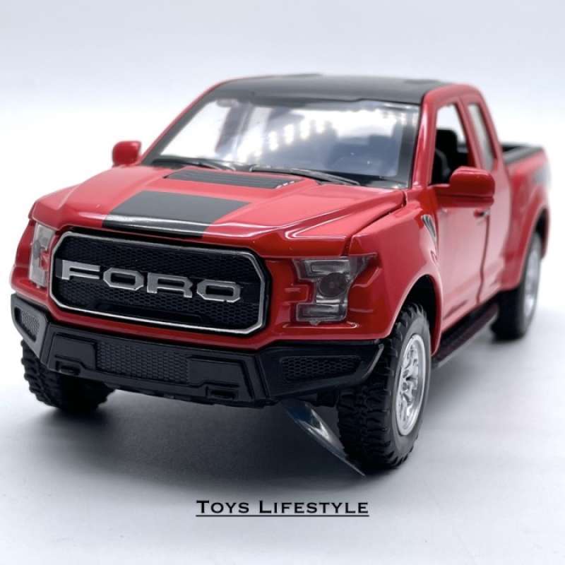 Jual MOBIL DIECAST MINIAUTO DIECAST FORD RAPTOR F150 PICKUP OFF ROAD di