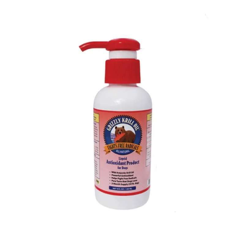 Jual Grizzly Krill Oil Liquid Antioxidant for Dogs and Cats di Seller