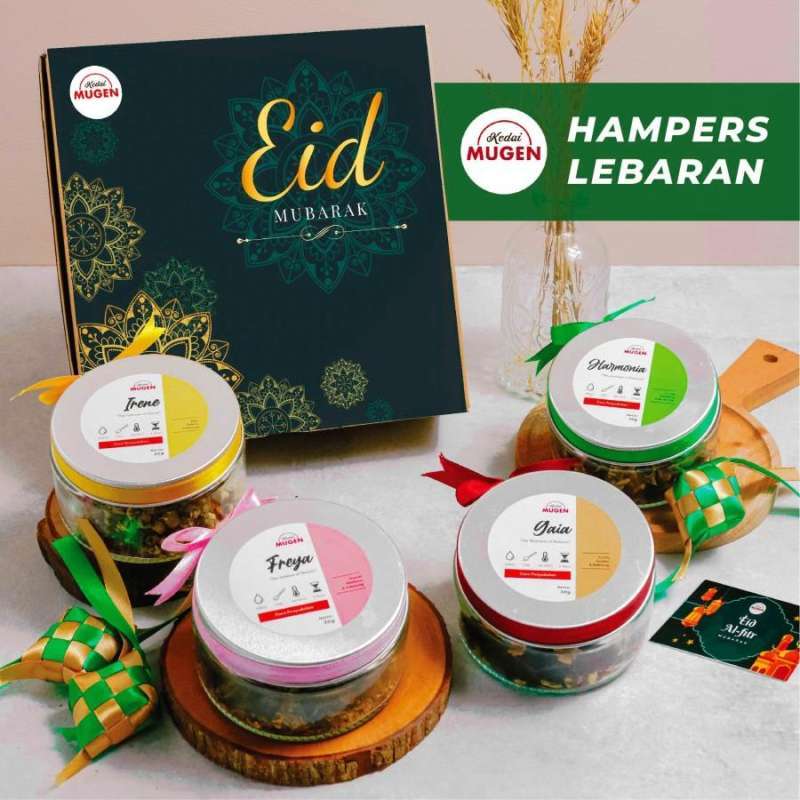 Jual Eid Mubarak Hampers Premium Healthy Tea Blends Hampers Lebaran