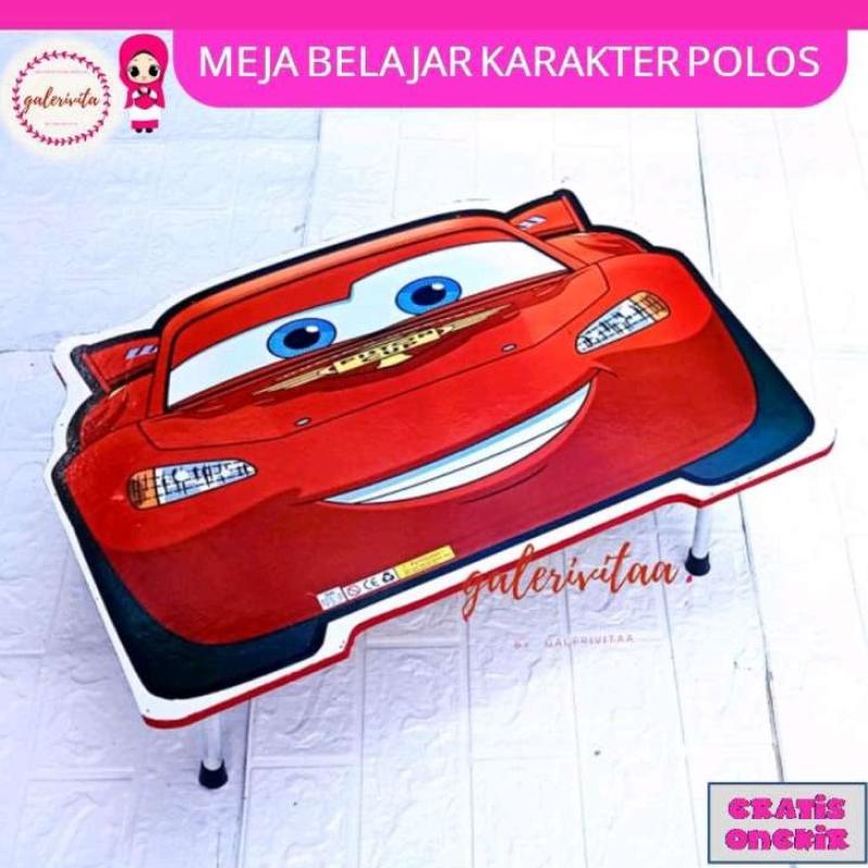 Jual Meja Belajar Anak Lipat Motif    Karakter / Meja Belajar Kaki Besi di